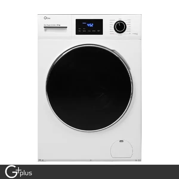 ماشین لباسشویی جی پلاس مدل J8470W ظرفیت 8 کیلوگرم Gplus Washing Machine 8kg