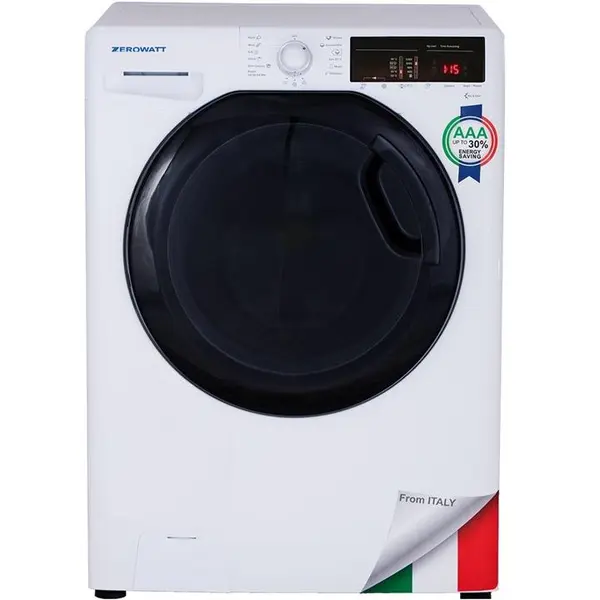 ماشین لباسشویی زیرووات مدل OZ-1384 ظرفیت 8 کیلوگرم Zerowatt Washing Machine Kg