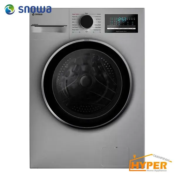 ماشین لباسشویی اسنوا مدل SWM-84S30 ظرفیت ۸ کیلوگرم Snowa Washing Machine 8KG