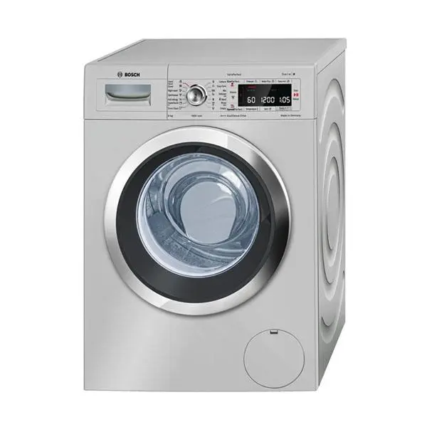 ماشین لباسشویی نقره ای بوش مدل WAW3256XGC با ظرفیت 9 کیلوگرم Bosch Washing Machine Kg