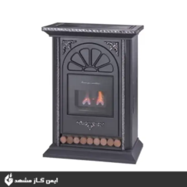 بخاری گازی ایمن گاز مشهد طرح کلبه ای مدل شادلین 11000