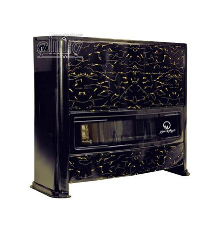 بخاری گازی مروارید سوز شرق طرح شومینه رویال مدل 12000 Morvarid Sooz Shargh Royal Fireplace Gas Heater