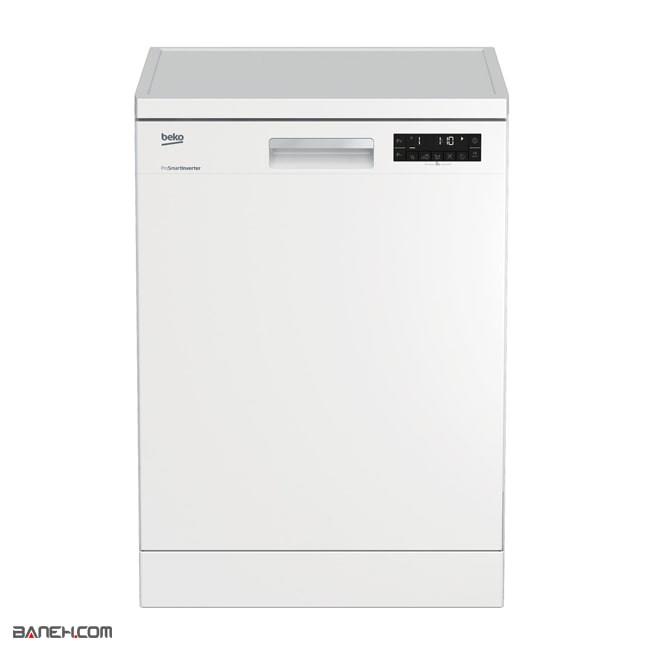 ماشین ظرفشویی 14 نفره بکو مدل DFN28422 BEKO DFN28422W Dishwasher