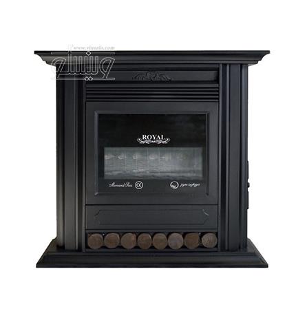 بخاری گازی مروارید سوز شرق طرح شومینه رویال 28000 Morvarid Sooz Shargh Royal Fireplace Gas Heater