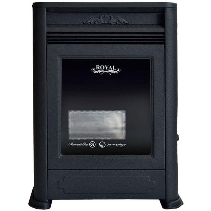 بخاری گازی مروارید سوز شرق طرح شومینه رویال 8000 Morvarid Sooz Shargh Royal Fireplace Gas Heater