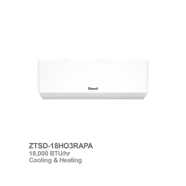 کولر گازی 18 هزار زانتی مدل ZTSD-18HO3RAPA Zaneti 18000 Air Conditioner