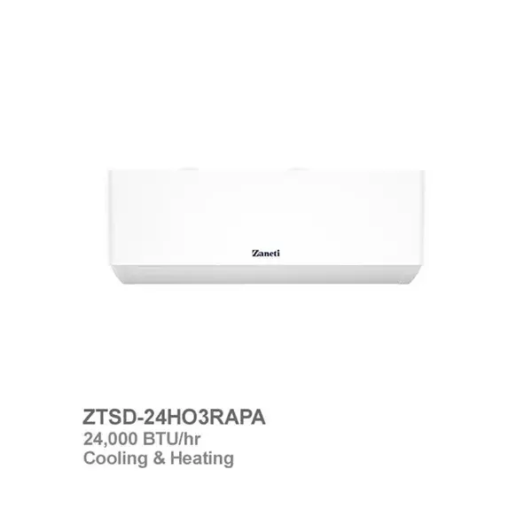 کولر گازی 24 هزار زانتی مدل ZTSD-24HO3RAPA Zaneti 24000 Air Conditioner