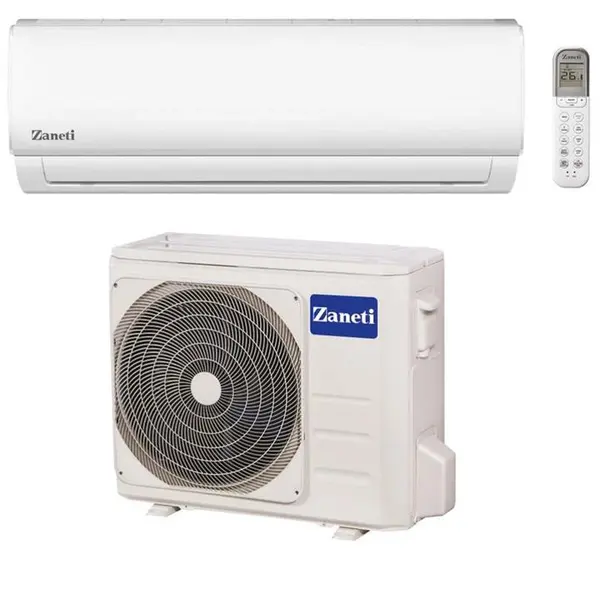 کولر گازی 24 هزار زانتی مدل ZTSD-24HO3RAPA Zaneti 24000 Air Conditioner