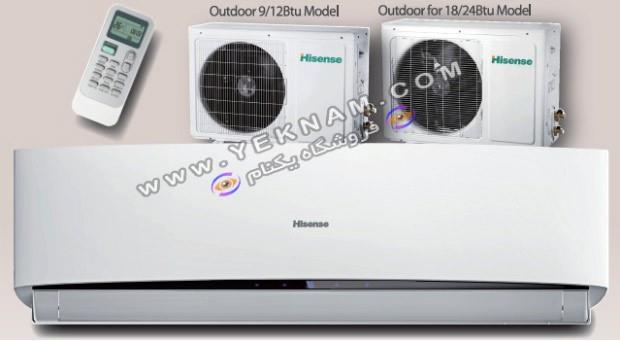 کولر گازی هایسنس 30000 مدل HIH-30VQ Hisense