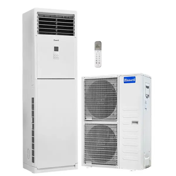 کولر گازی ایستاده 60 هزار زانتی مدل ZMFC-60HO1SAJB Zaneti 60000 Air Conditioner