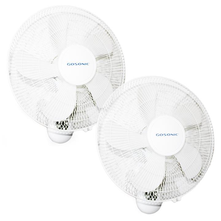 پنکه دیواری گوسونیک مدل GWF-1704 بسته 2 عددی Gosonic Wall Fan