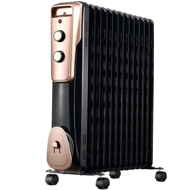 رادیاتور برقی میدیا مشکی. مدل NY2311-16JA Midea Radiator