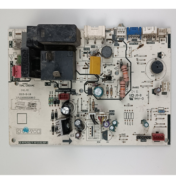 برد کولر گازی الجی.سامسونگ.اوجنرال.میتسوبیشی.توشیبا.پاناسونیکCE-KFR26G/Y-AF.D.01.NP-1