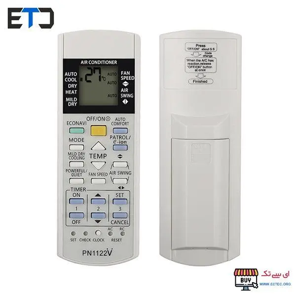 ریموت کنترل مادر کولر گازی پاناسونیک Panasonic K-PN1122 - 2