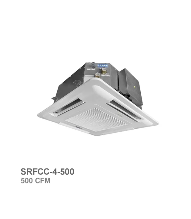 فن کویل کاستی چهار طرفه ساران مدل SRFCC-4-500