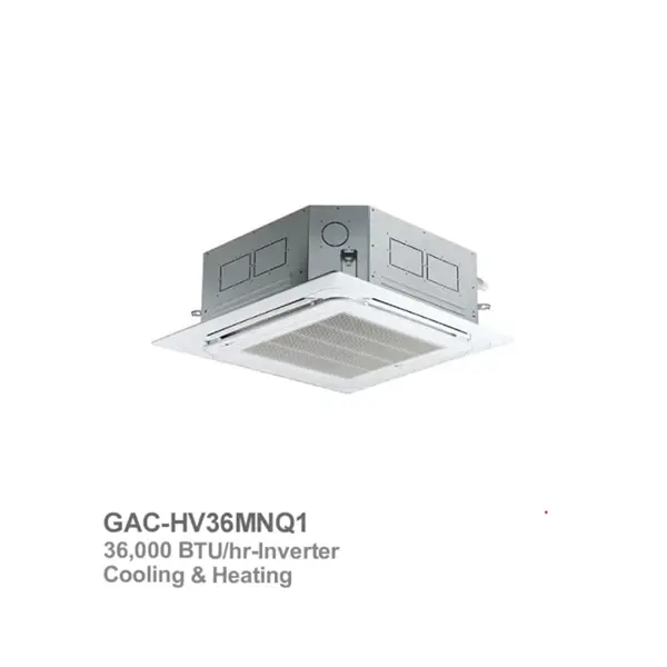 کولر گازی کاستی 4 طرفه اینورتر جی پلاس مدل GAC-HV36MNQ1