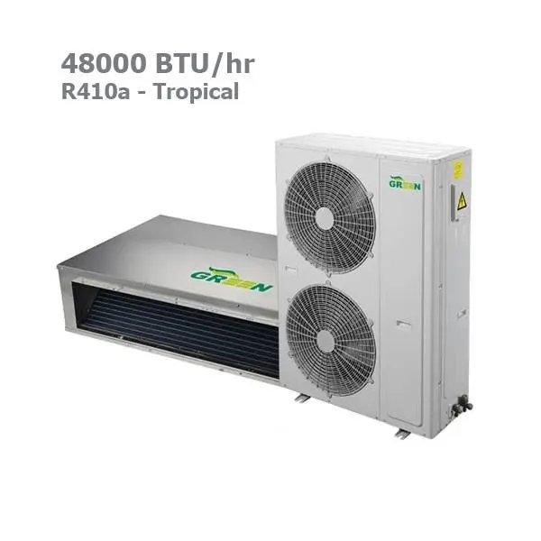 داکت اسپلیت گرین R410A حاره ای GDS-48P3T1