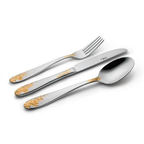 سرویس قاشق و چنگال ۸۶ پارچ ناب استیل مدل امپریال - 3