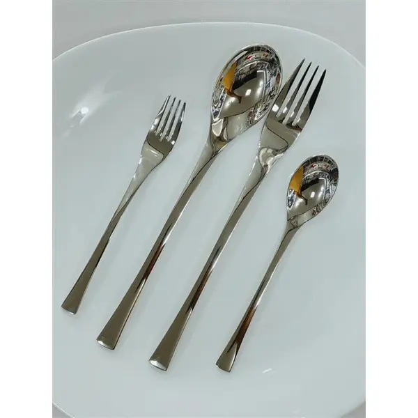 قاشق چنگال یونیک ۲۴ نفره ۱۲۰ تیکه طرح شیکاگو - 2
