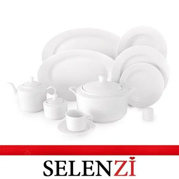 سرویس غذاخوری زرین 102 پارچه 12 نفره سری رادیانس طرح درجه عالی - 2