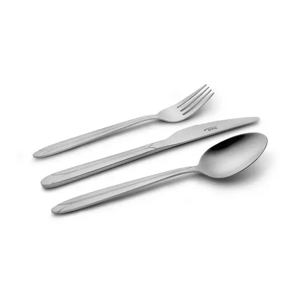 سرویس قاشق و چنگال 116 پارچه ناب استیل مدل پالرمو - 6