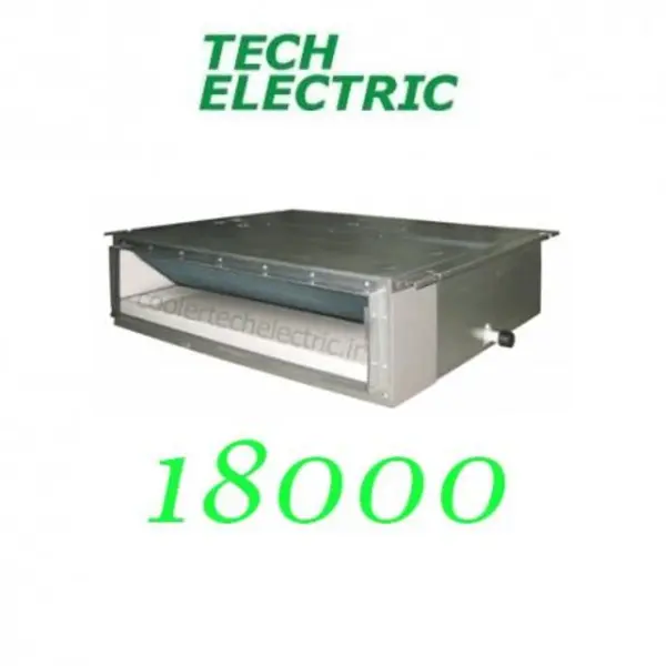 داکت اسپلیت سقفی کانالی اینورتر 18000 تک الکتریک Tech Electric