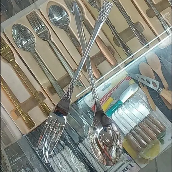 سرویس قاشق چنگال 24 نفره 144 پارچه یونیک لایف دهنه اروپایی - 2