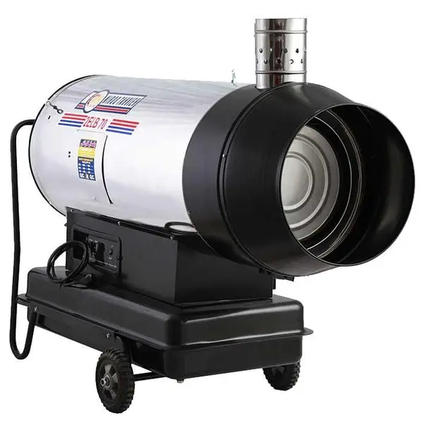 جت هیتر گازوئیلی دودکش دار نیرو تهویه البرز مدل 2ELB-120