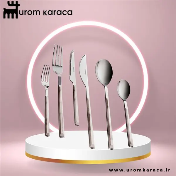 سرویس قاشق و چنگال 36 پارچه کاراجا مدل Leda - 2
