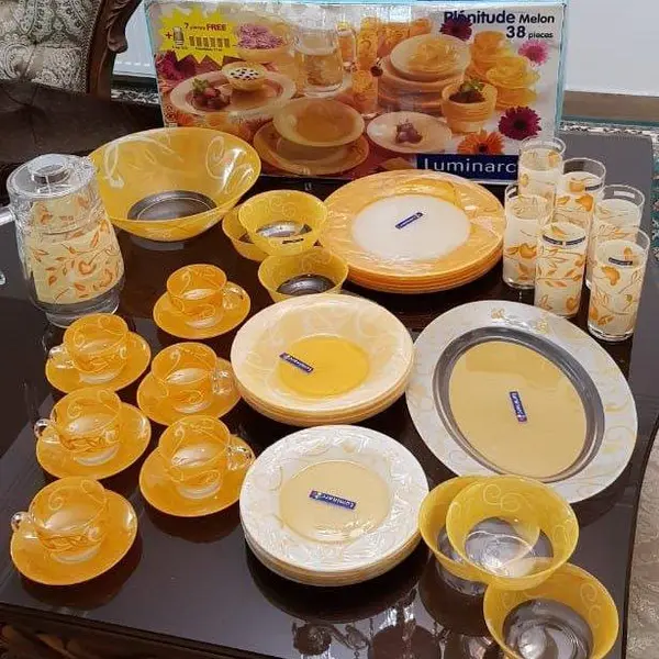 سرویس آرکوپال گل بوتیک46پارچه لومینارک فرانسه - 2