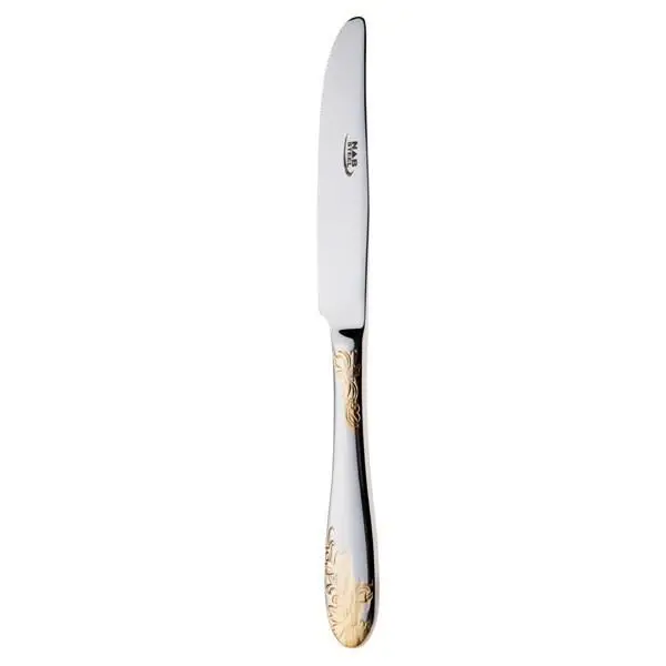 کارد غذاخوری 6 نفره مارک ناب استیل طرح امپریال 6 پارچه Nab Steel Imperial Food Knife - 2