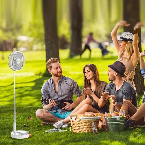 پنکه شارژی قابل حمل تاشو Foldable Fan ZOLELE P10s