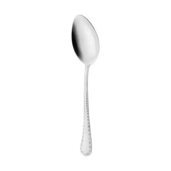 قاشق مربا خوری ناب استیل مدل برلین براق Nab Steel Berlin Desert Spoon - 3