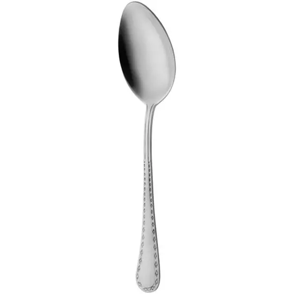 قاشق مربا خوری ناب استیل مدل برلین براق Nab Steel Berlin Desert Spoon - 2