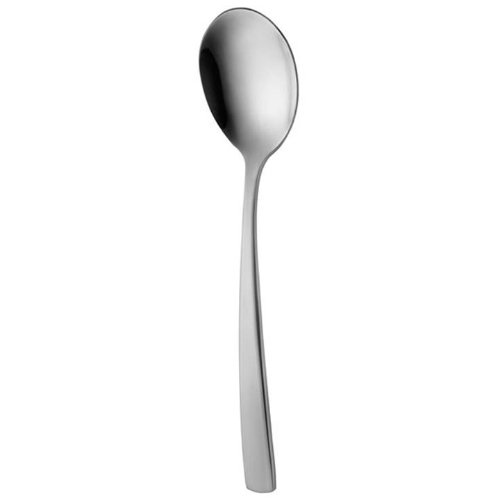 قاشق سوپ خوری ناب استیل مدل فلورانس براق Nab Steel Felorance Soup Spoon