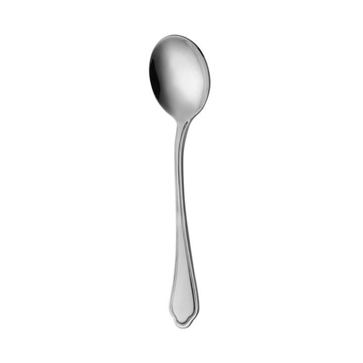 قاشق سوپ خوری ناب استیل مدل فلورانس براق Nab Steel Felorance Soup Spoon