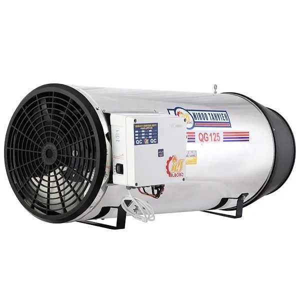 هیتر گازی نیرو تهویه البرز مدل QG125 QG125 Jet heater natural gas