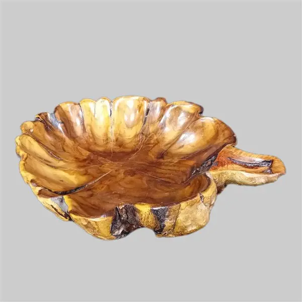 تخته سرو چوبی طرح برگ - 3