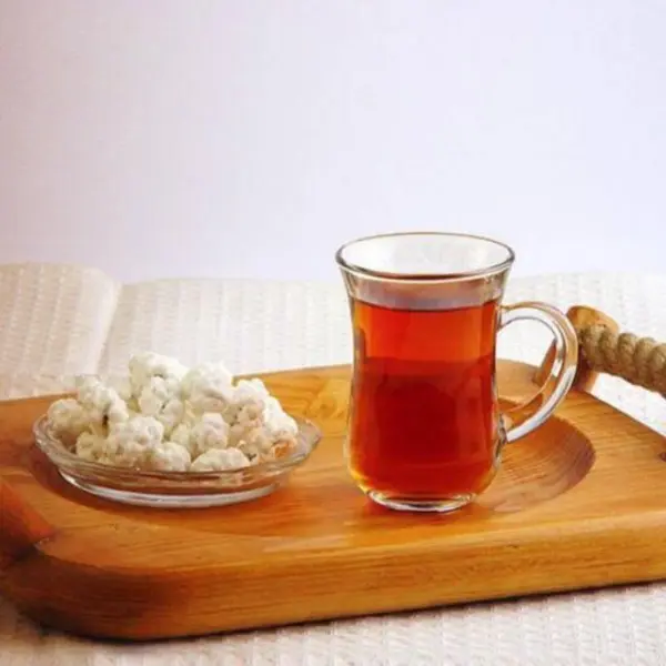 استکان دسته دار کمر باریک گلجام کاوه - 2