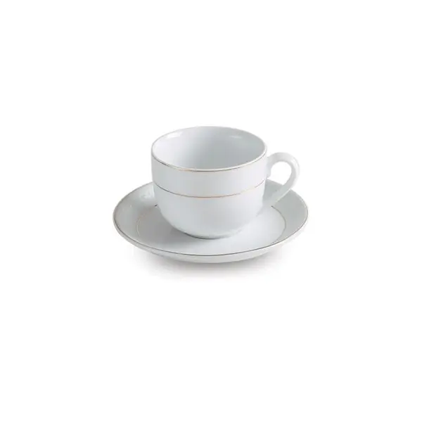 چایخوری چینی زرین 12 پارچه ایتالیا اف سپید صدف درجه یک Zarin Iran Porcelain Inds Italia F Sepid Sadaf 12 Pieces Tea Set High Grade - 3