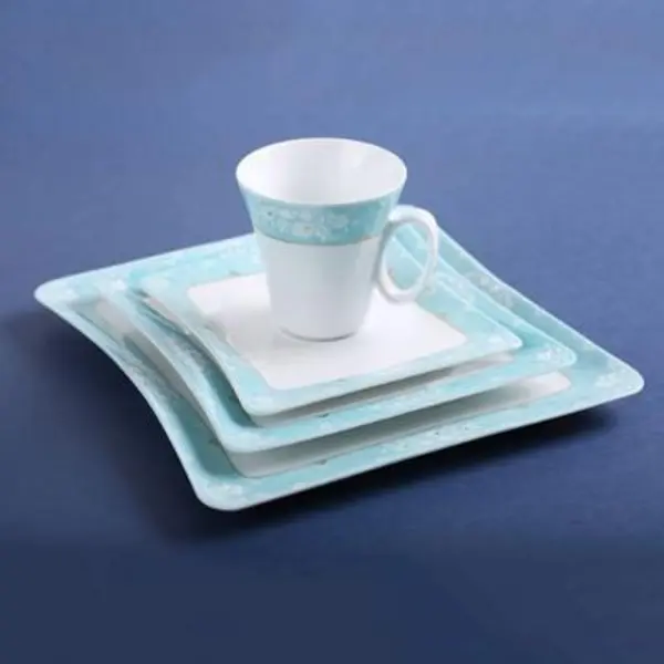سرویس چای خوری 12 پارچه چینی زرین ایران سری ایتالیا اف مدل زرین درجه عالی Zarin Iran Porcelain Italy F Zarin Tea Set 12 Pieces Top Grade - 5