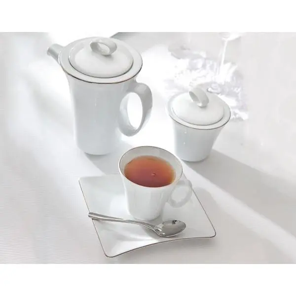 سرویس چینی 17 پارچه چای خوری زرین - 2