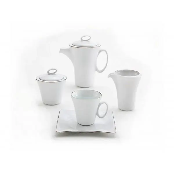 سرویس چینی 17 پارچه چای خوری زرین - 4