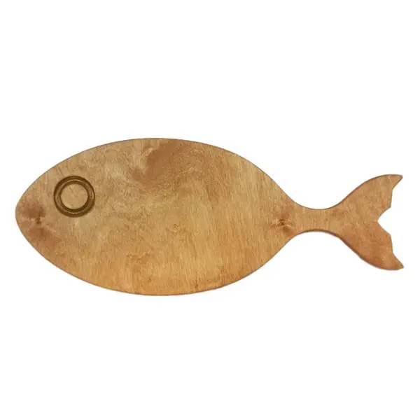 تخته سرو چوبی ماهی کد 6210 - 2