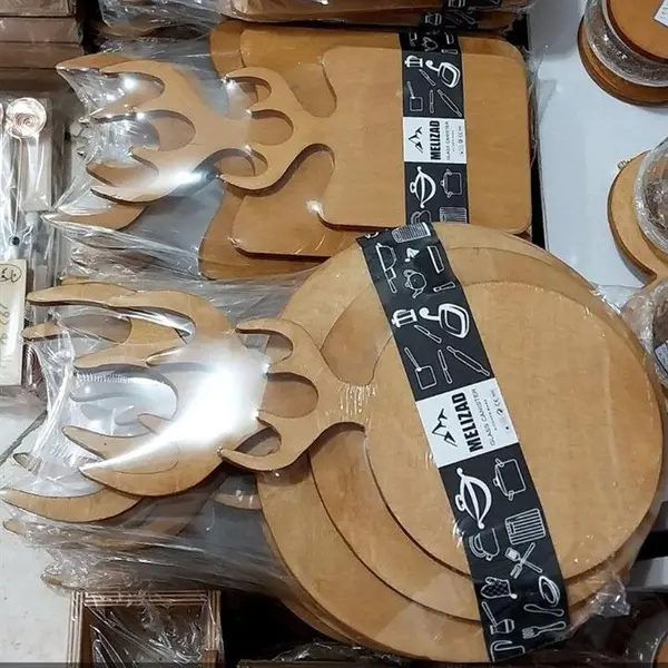 تخته سرو ۳ تایی گرد کد a-75 - 3