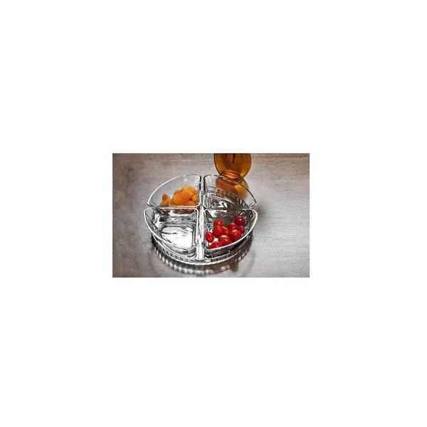 اردو خوری بلور کاوه مدل Dennis Kaveh Crystal Dennis Serving Dish