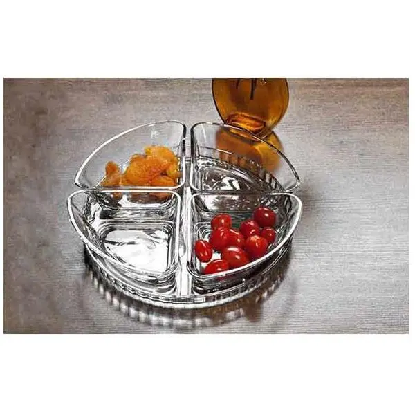 اردو خوری بلور کاوه مدل Dennis Kaveh Crystal Dennis Serving Dish
