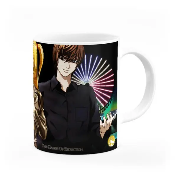 ماگ هومرو طرح انیمه دفتر مرگ Death Note مدل MG1466 - 2