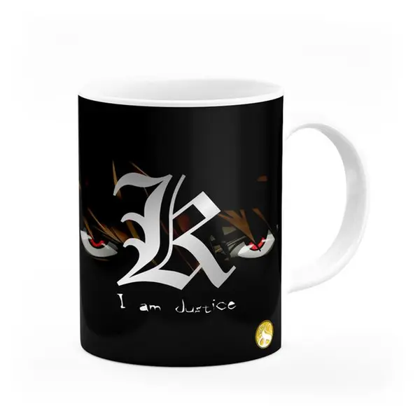 ماگ هومرو طرح انیمه دفتر مرگ Death Note مدل MG1476 - 2