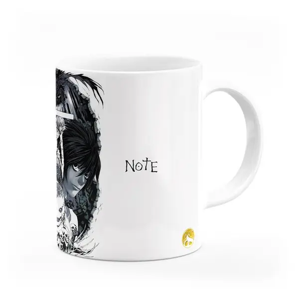 ماگ هومرو طرح انیمه دفتر مرگ Death Note مدل MG1495 - 2